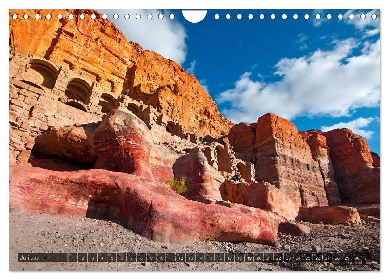 Bild: 9783516138795 | Jordanien - Felsenstadt Petra (Wandkalender 2026 DIN A4 quer),...