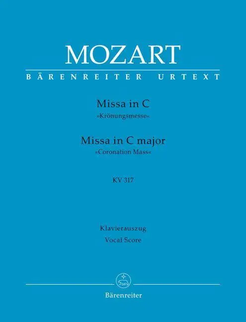 Cover: 9790006578795 | Missa in C KV 317 "Krönungsmesse" | Wolfgang Amadeus Mozart | Deutsch