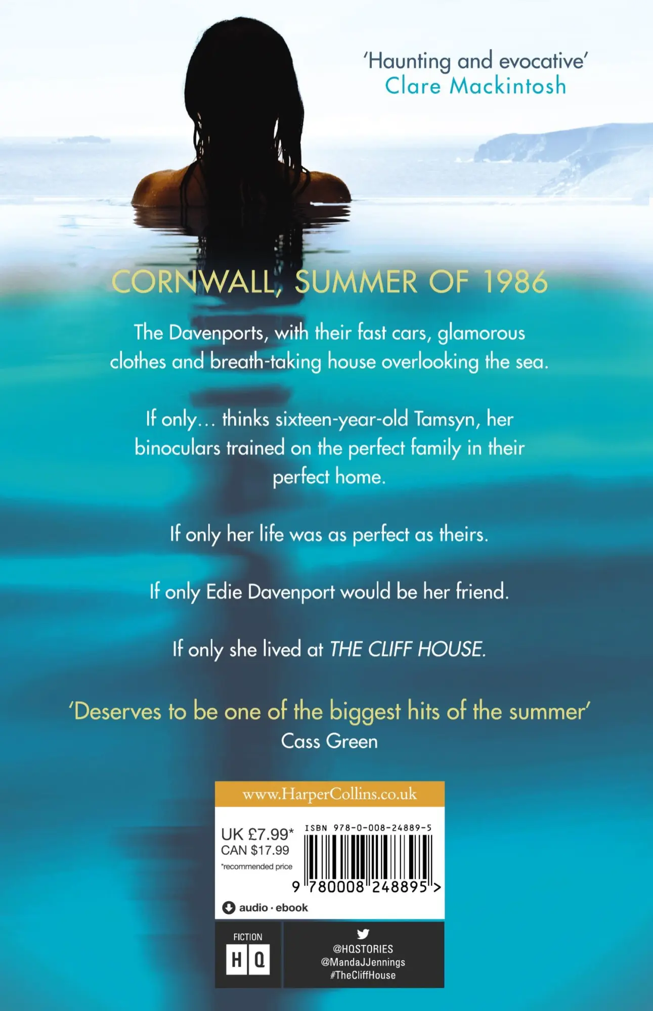 Rückseite: 9780008248895 | The Cliff House | Amanda Jennings | Taschenbuch | 432 S. | Englisch
