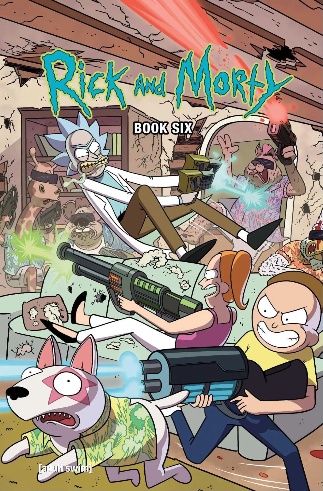 Cover: 9781620108895 | Rick and Morty Book Six | Deluxe Edition | Kyle Starks (u. a.) | Buch