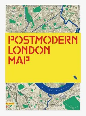 Cover: 9781912018895 | Postmodern London Map | Guide to Postmodernist Architecture in London