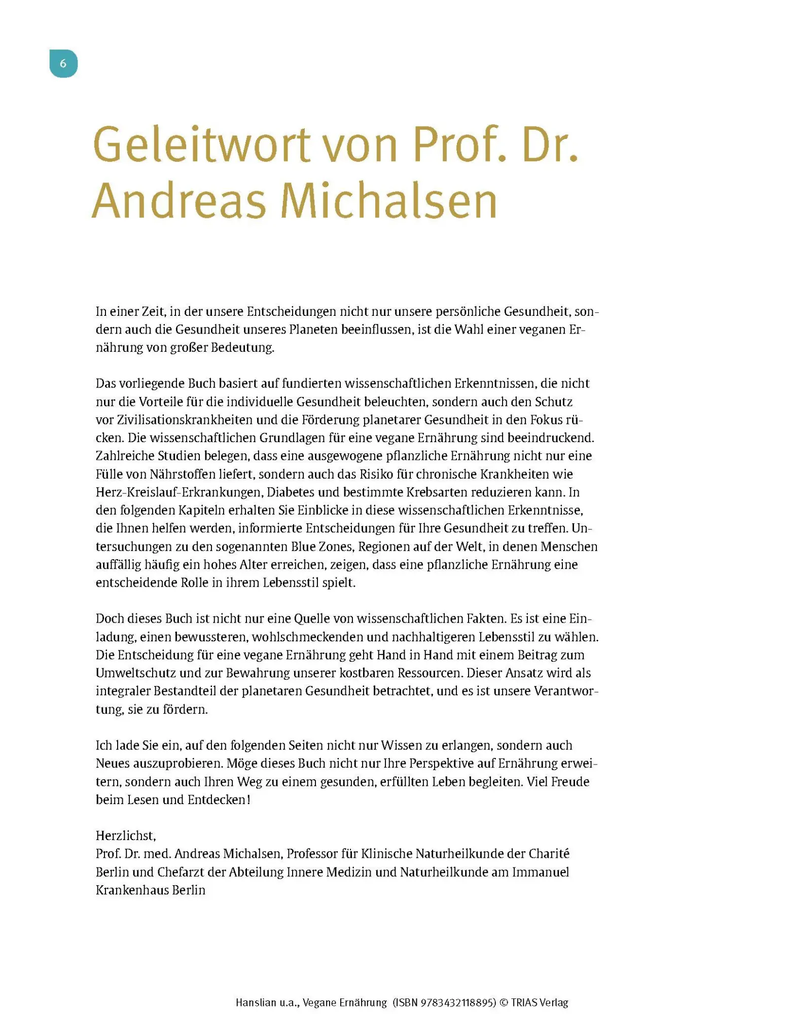 Bild: 9783432118895 | Medical Cooking: Vegane Ernährung | Etienne Hanslian (u. a.) | Buch