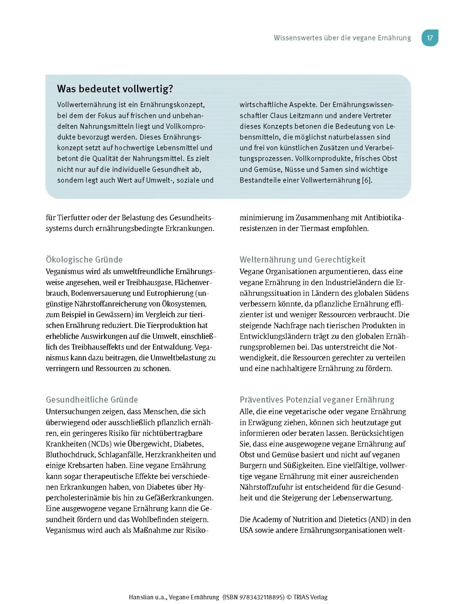 Bild: 9783432118895 | Medical Cooking: Vegane Ernährung | Etienne Hanslian (u. a.) | Buch