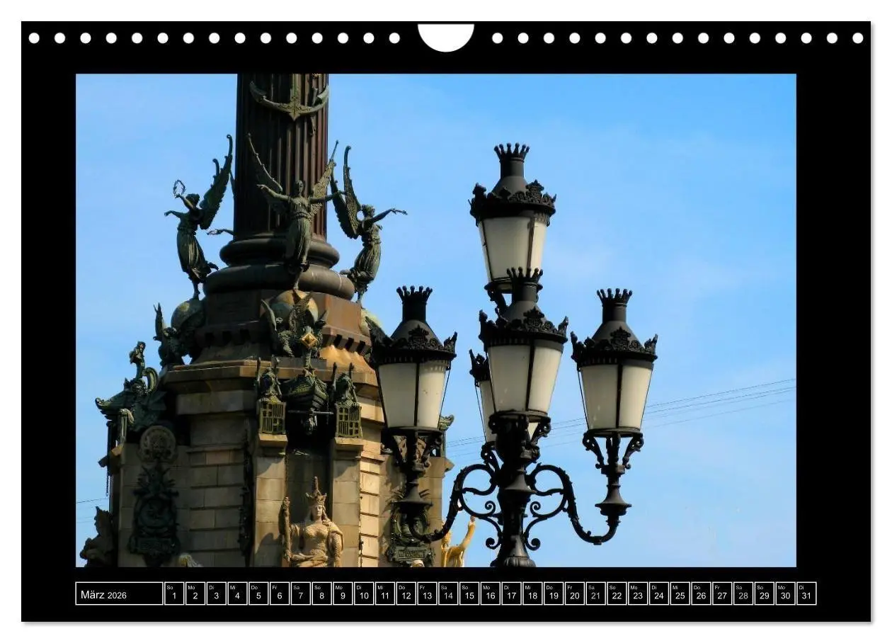Bild: 9783516678895 | Straßenlaternen in Europa (Wandkalender 2026 DIN A4 quer), CALVENDO...