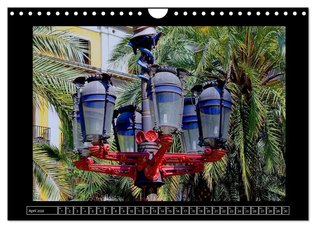 Bild: 9783516678895 | Straßenlaternen in Europa (Wandkalender 2026 DIN A4 quer), CALVENDO...