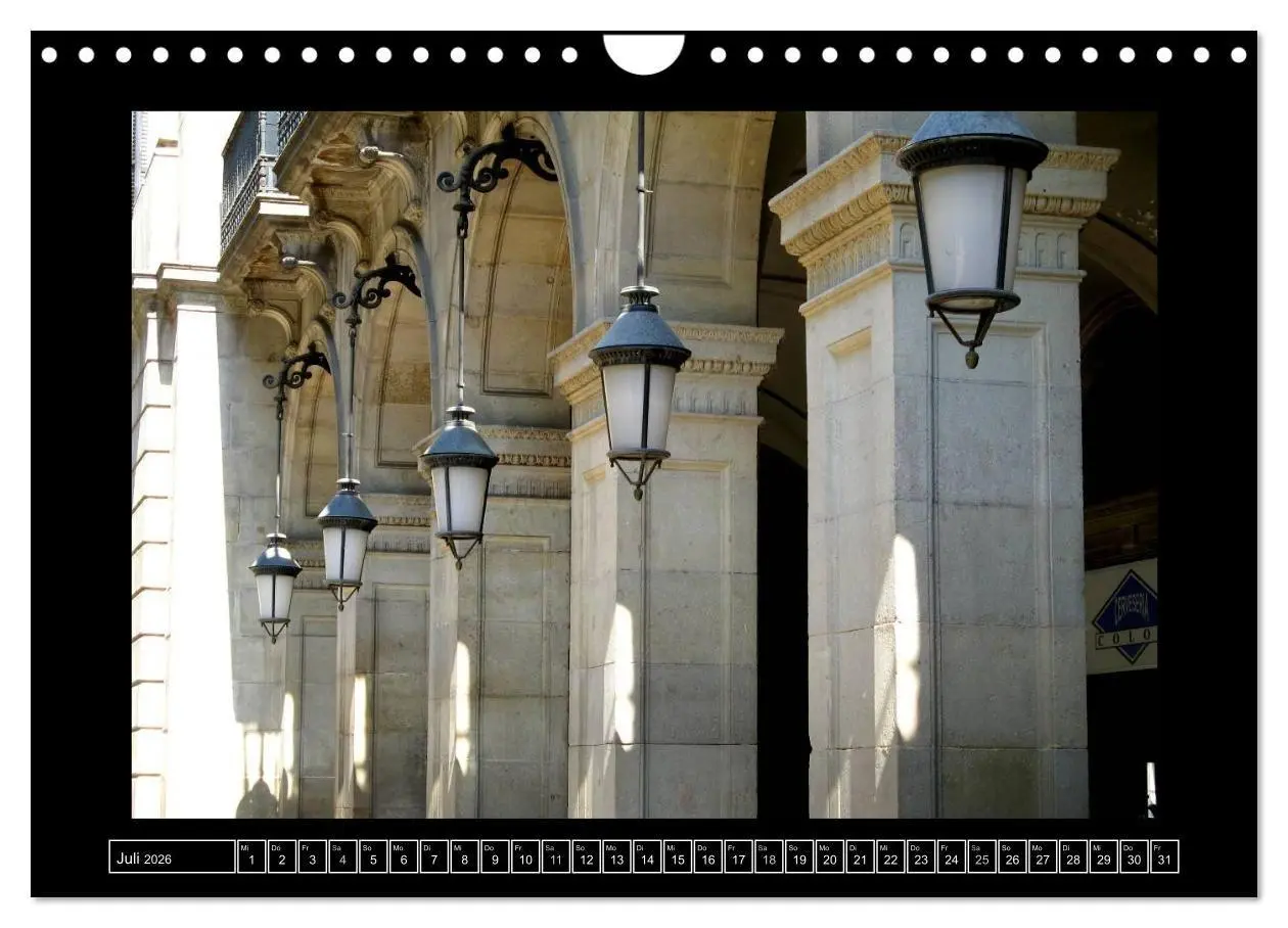 Bild: 9783516678895 | Straßenlaternen in Europa (Wandkalender 2026 DIN A4 quer), CALVENDO...