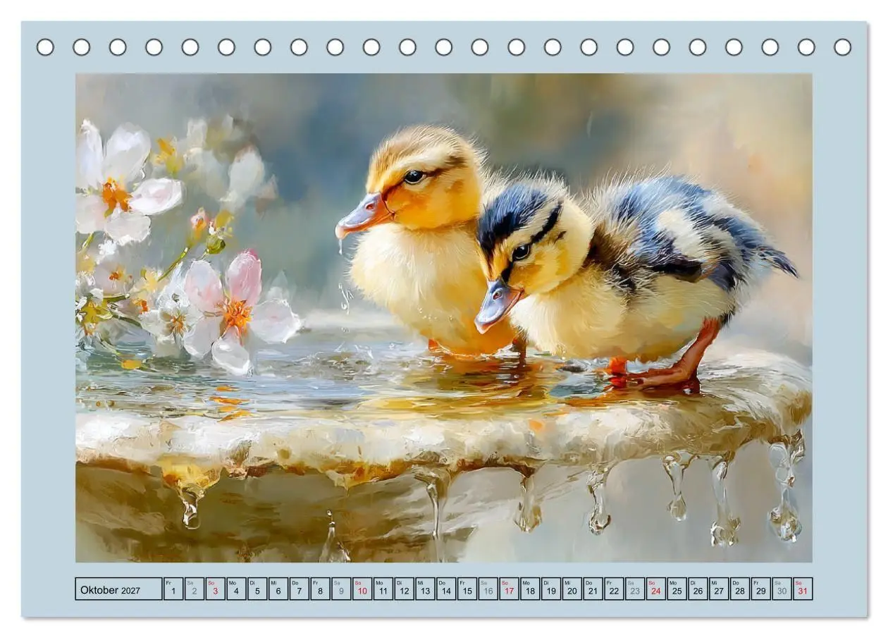 Bild: 9783516818895 | Zwergenten. Bezaubernde Schreihälse in der Natur (Tischkalender...