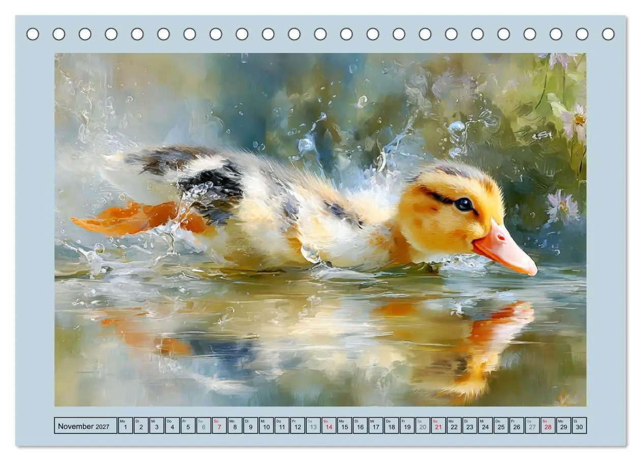 Bild: 9783516818895 | Zwergenten. Bezaubernde Schreihälse in der Natur (Tischkalender...