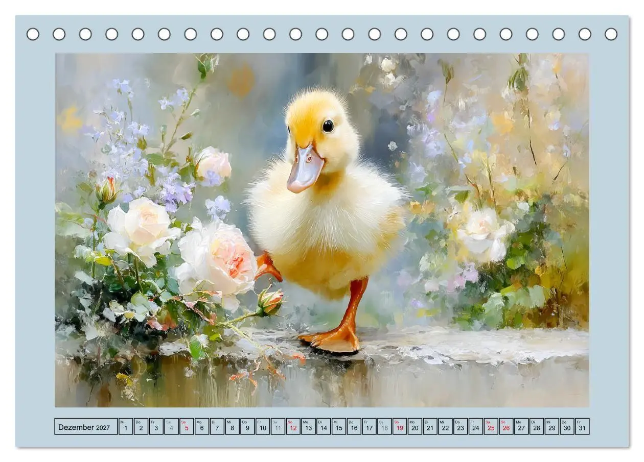 Bild: 9783516818895 | Zwergenten. Bezaubernde Schreihälse in der Natur (Tischkalender...
