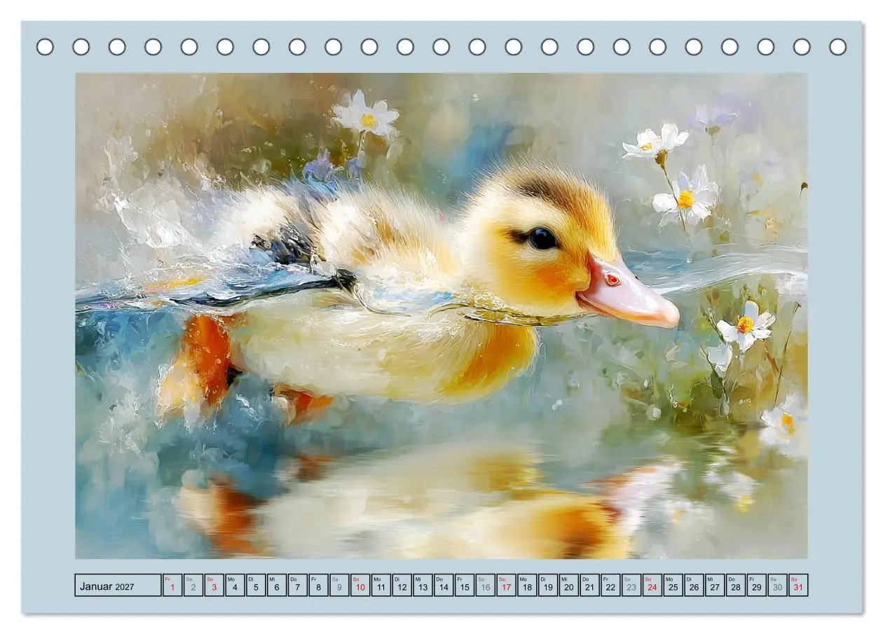 Bild: 9783516818895 | Zwergenten. Bezaubernde Schreihälse in der Natur (Tischkalender...