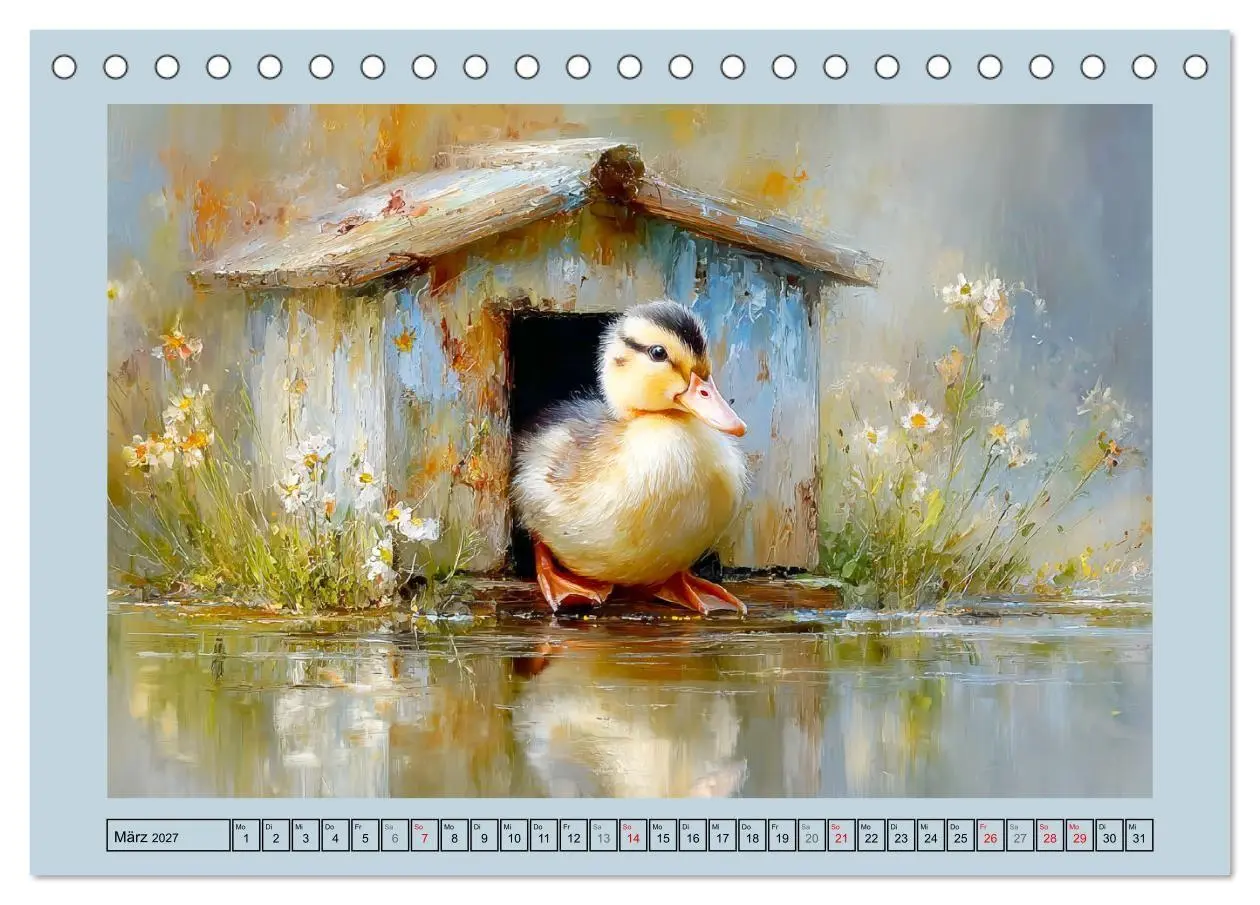 Bild: 9783516818895 | Zwergenten. Bezaubernde Schreihälse in der Natur (Tischkalender...
