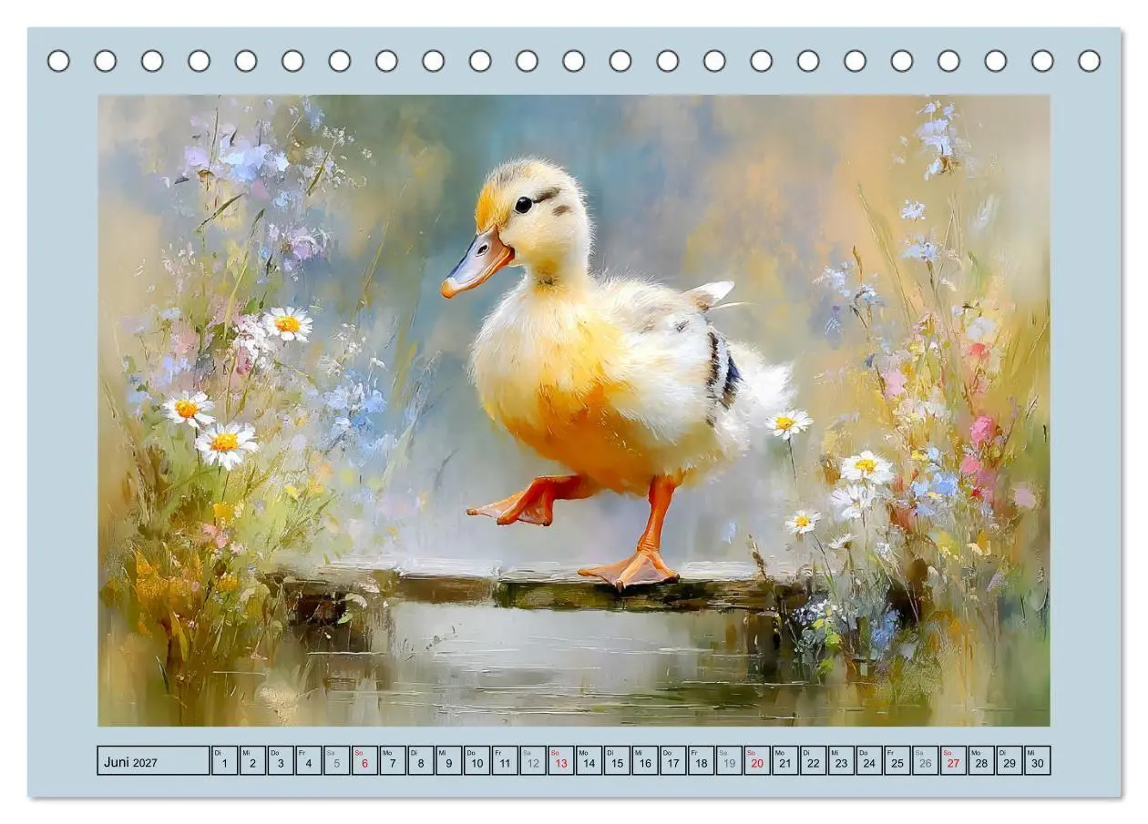 Bild: 9783516818895 | Zwergenten. Bezaubernde Schreihälse in der Natur (Tischkalender...