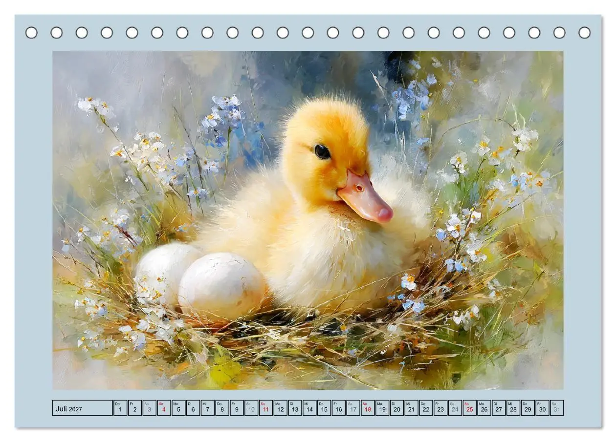 Bild: 9783516818895 | Zwergenten. Bezaubernde Schreihälse in der Natur (Tischkalender...