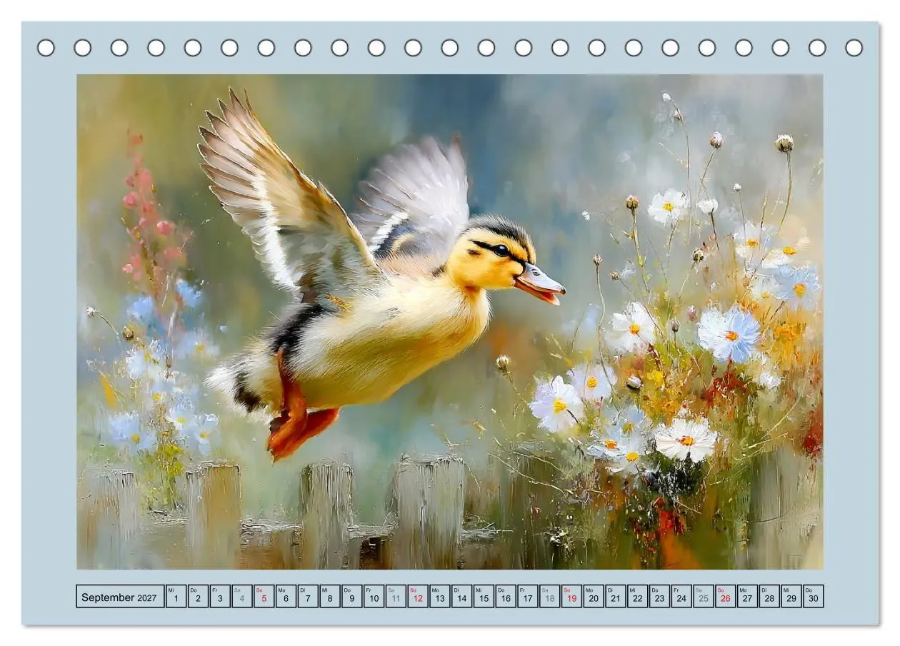 Bild: 9783516818895 | Zwergenten. Bezaubernde Schreihälse in der Natur (Tischkalender...