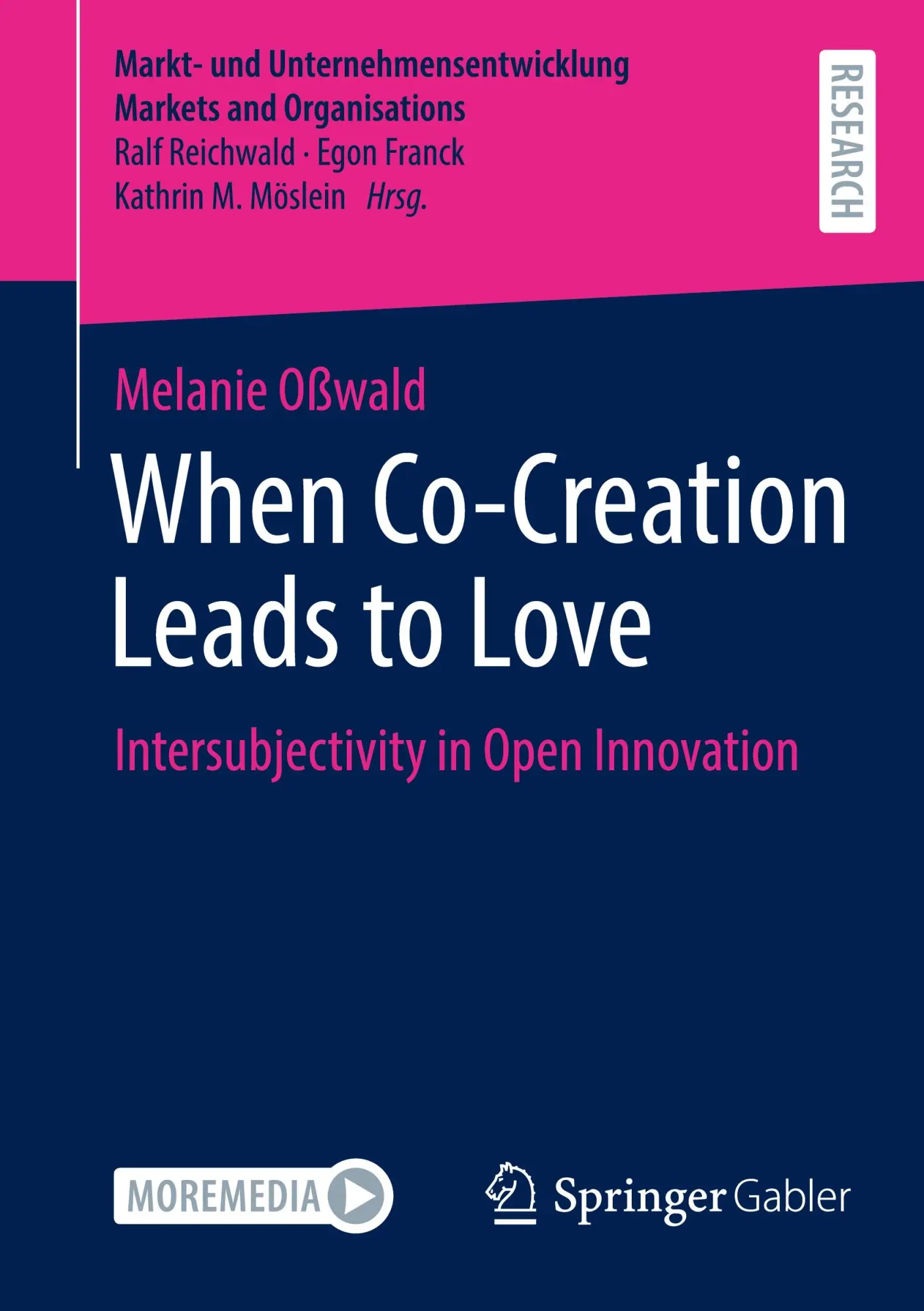 Cover: 9783658488895 | When Co-Creation Leads to Love | Intersubjectivity in Open Innovation