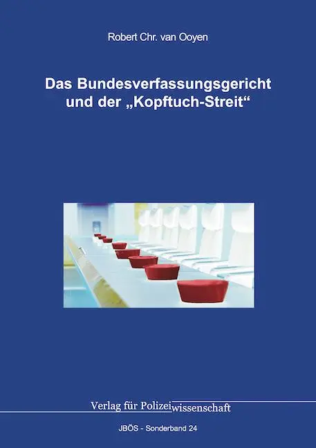 Cover: 9783866768895 | Das Bundesverfassungsgericht und der "Kopftuch-Streit" | Ooyen | Buch