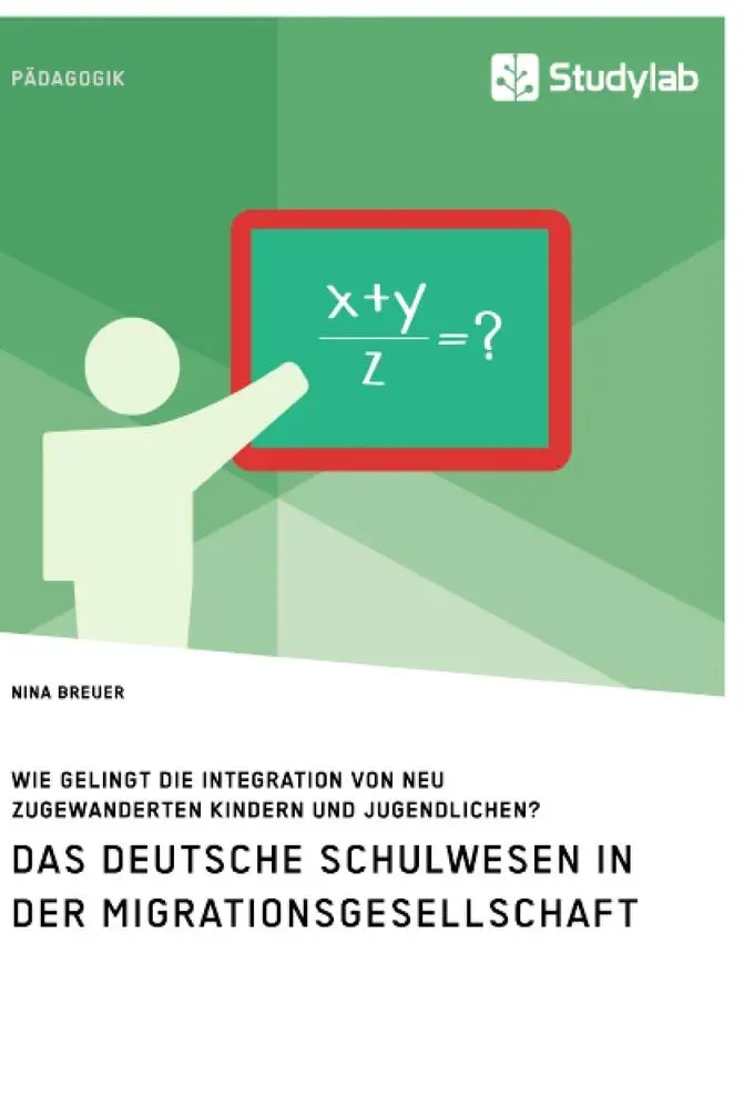 Cover: 9783960958895 | Das deutsche Schulwesen in der Migrationsgesellschaft. Wie gelingt... Cover: 9783960958895 | Das deutsche Schulwesen in der Migrationsgesellschaft. Wie gelingt...