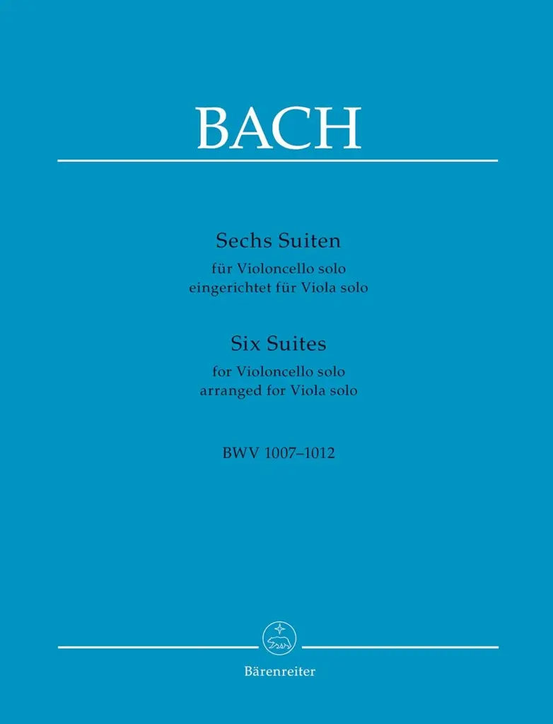 Cover: 9790006568895 | Sechs Suiten für Violoncello solo BWV 1007-1012 (eingerichtet für...