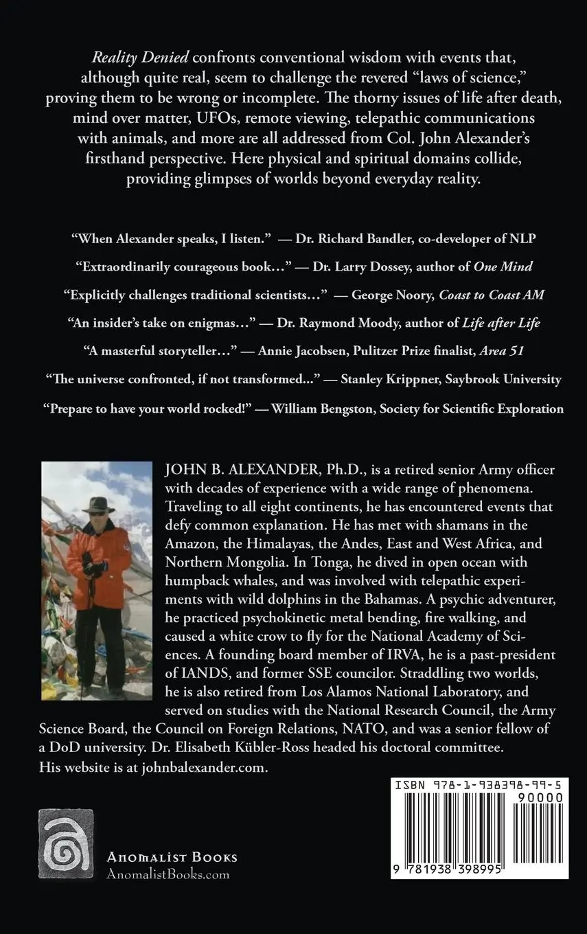 Rückseite: 9781938398995 | REALITY DENIED | John Alexander | Buch | Englisch | 2018
