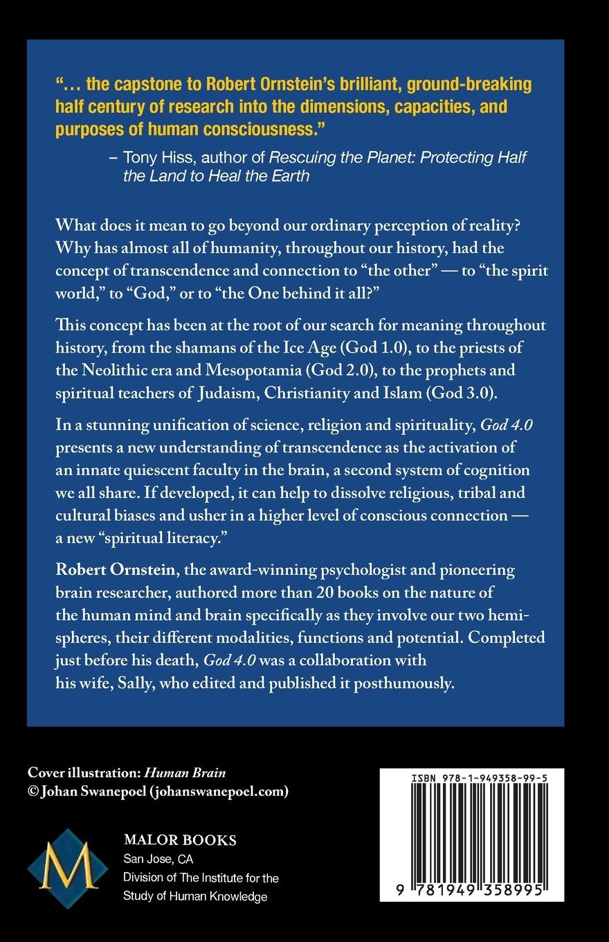 Rückseite: 9781949358995 | God 4.0 | Robert Ornstein (u. a.) | Taschenbuch | Paperback | Englisch