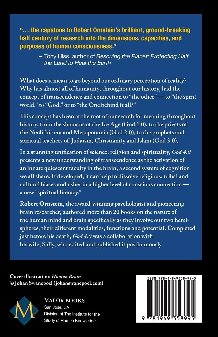 Rückseite: 9781949358995 | God 4.0 | Robert Ornstein (u. a.) | Taschenbuch | Englisch | 2021