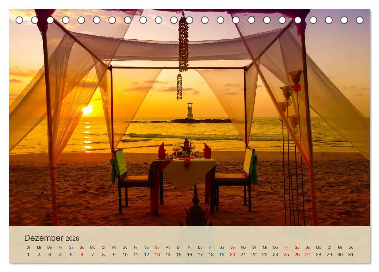 Bild: 9783457648995 | Wenn die Sonne unter geht (Tischkalender 2026 DIN A5 quer),...