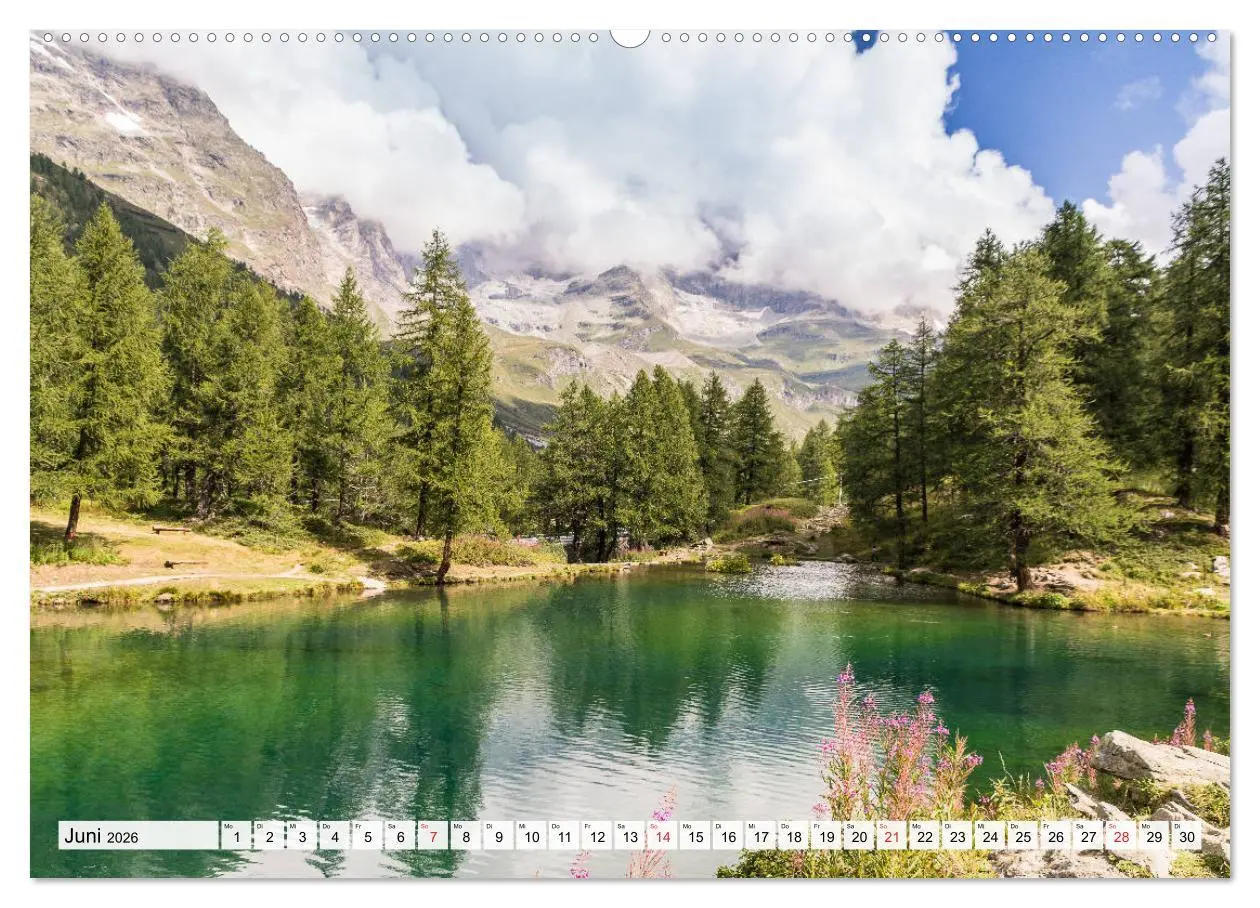 Bild: 9783457718995 | Piemont und Aostatal (Wandkalender 2026 DIN A2 quer), CALVENDO...