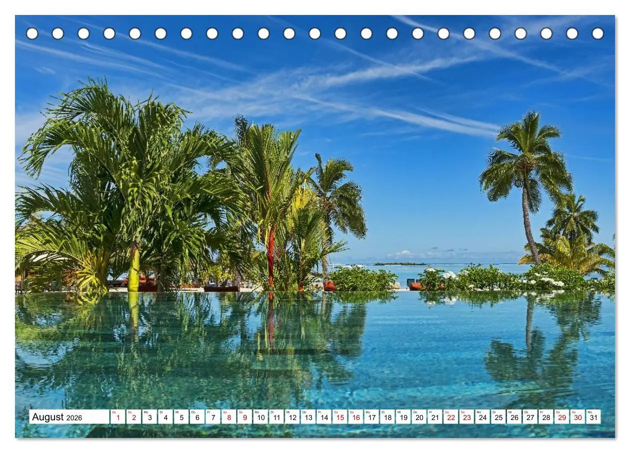 Bild: 9783457888995 | Reif für die Südsee. Reise von Fidschi bis Bora Bora (Tischkalender...