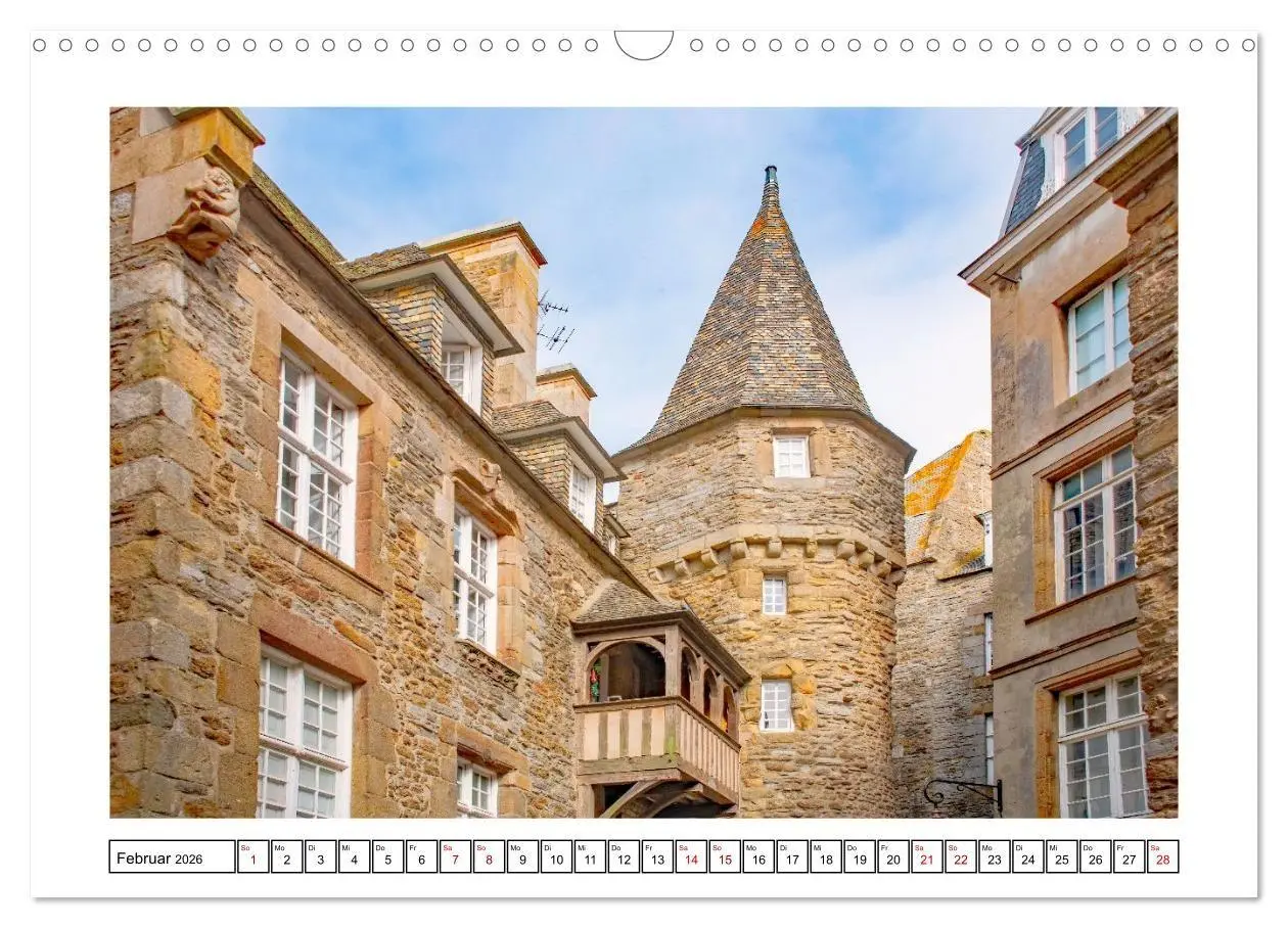 Bild: 9783516668995 | Malerische Bretagne - facettenreiche Region (Wandkalender 2026 DIN...