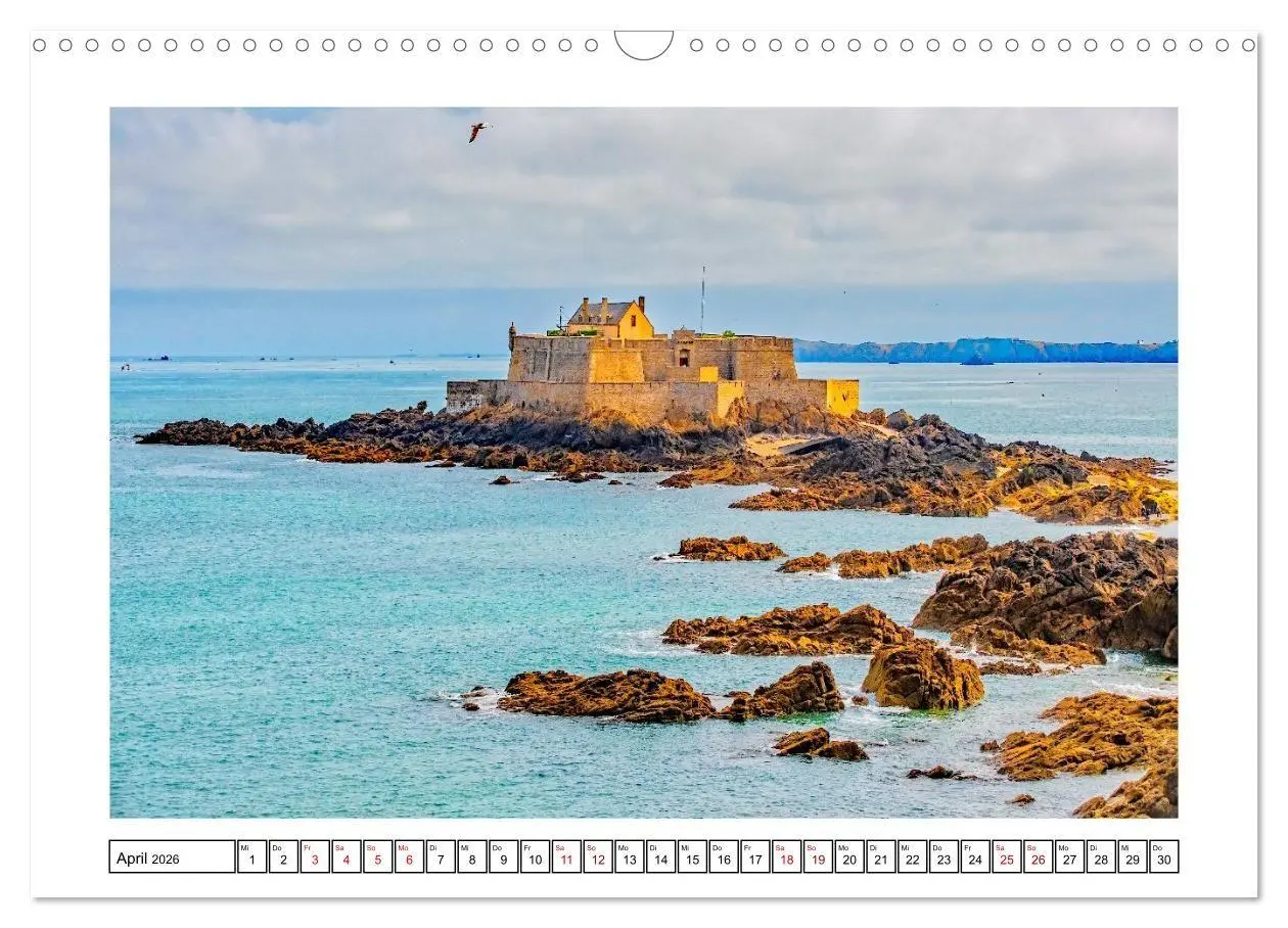 Bild: 9783516668995 | Malerische Bretagne - facettenreiche Region (Wandkalender 2026 DIN...