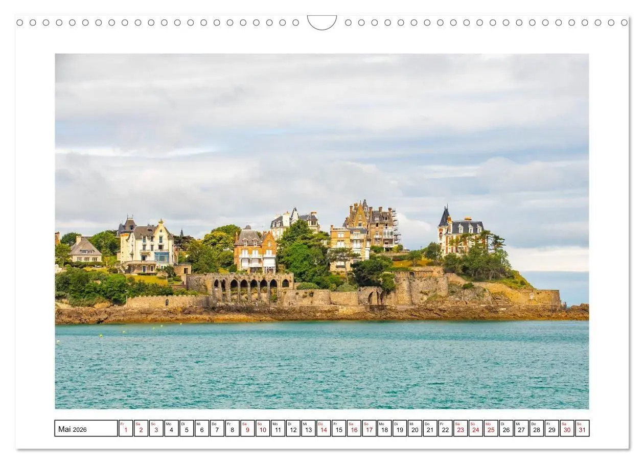 Bild: 9783516668995 | Malerische Bretagne - facettenreiche Region (Wandkalender 2026 DIN...