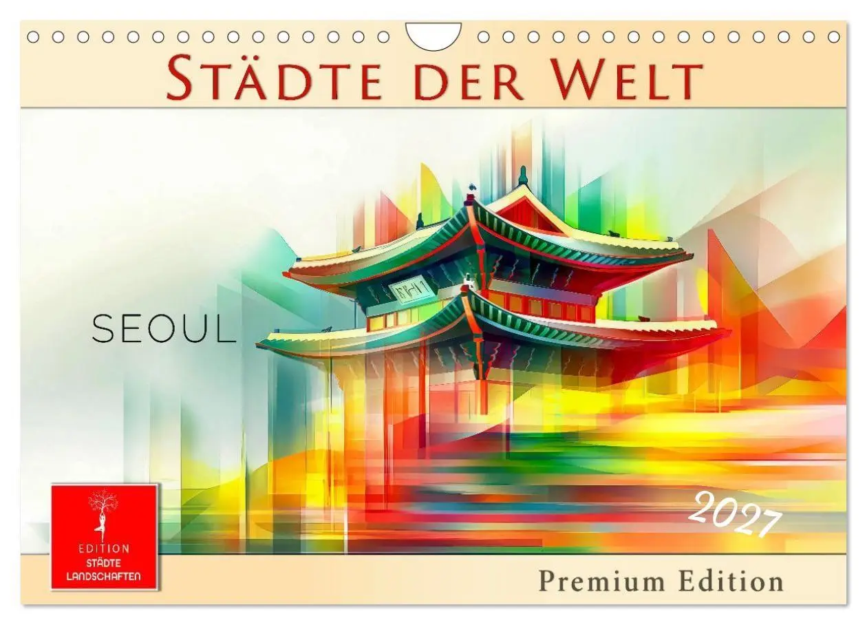 Cover: 9783516808995 | Städte der Welt - Premium Edition (Wandkalender 2027 DIN A4 quer),...
