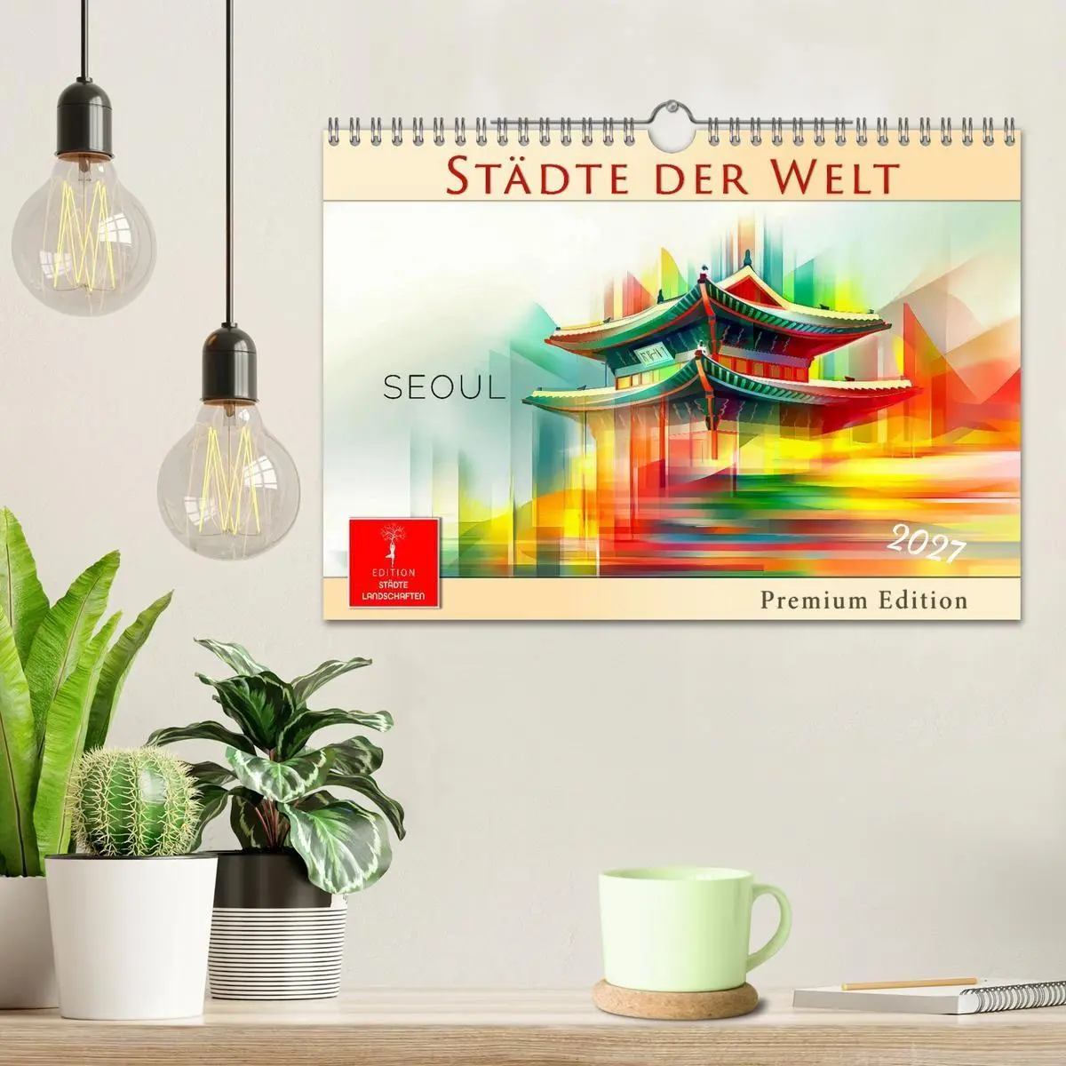 Bild: 9783516808995 | Städte der Welt - Premium Edition (Wandkalender 2027 DIN A4 quer),...
