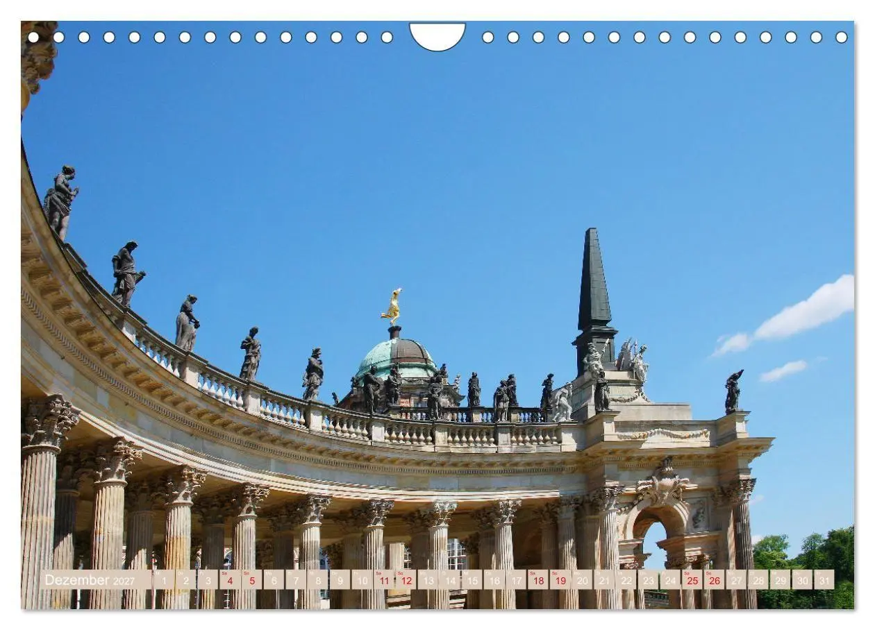 Bild: 9783569518995 | Königliche Residenzen in Potsdam (Wandkalender 2027 DIN A4 quer),...