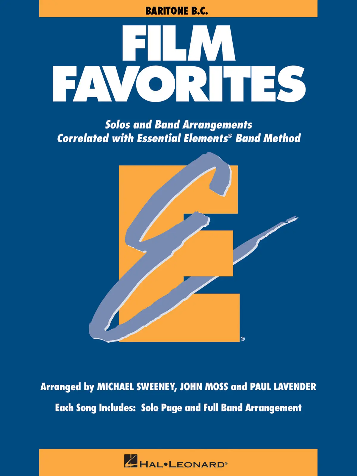 Cover: 73999869095 | Essential Elements - Film Favorites (Baritone BC) | Einzelstimme
