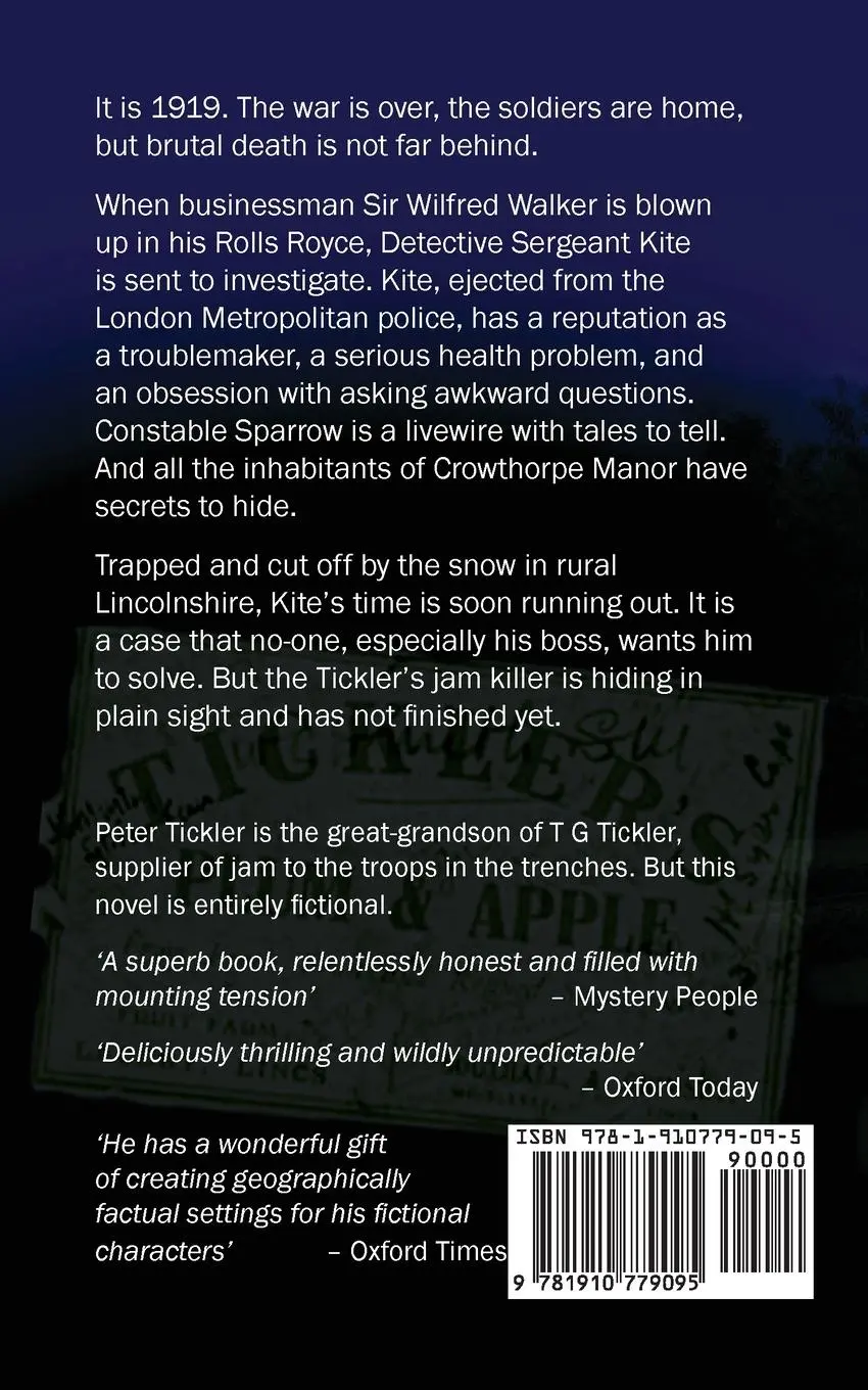 Rückseite: 9781910779095 | The Tickler's Jam Murders | Peter Tickler | Taschenbuch | Englisch