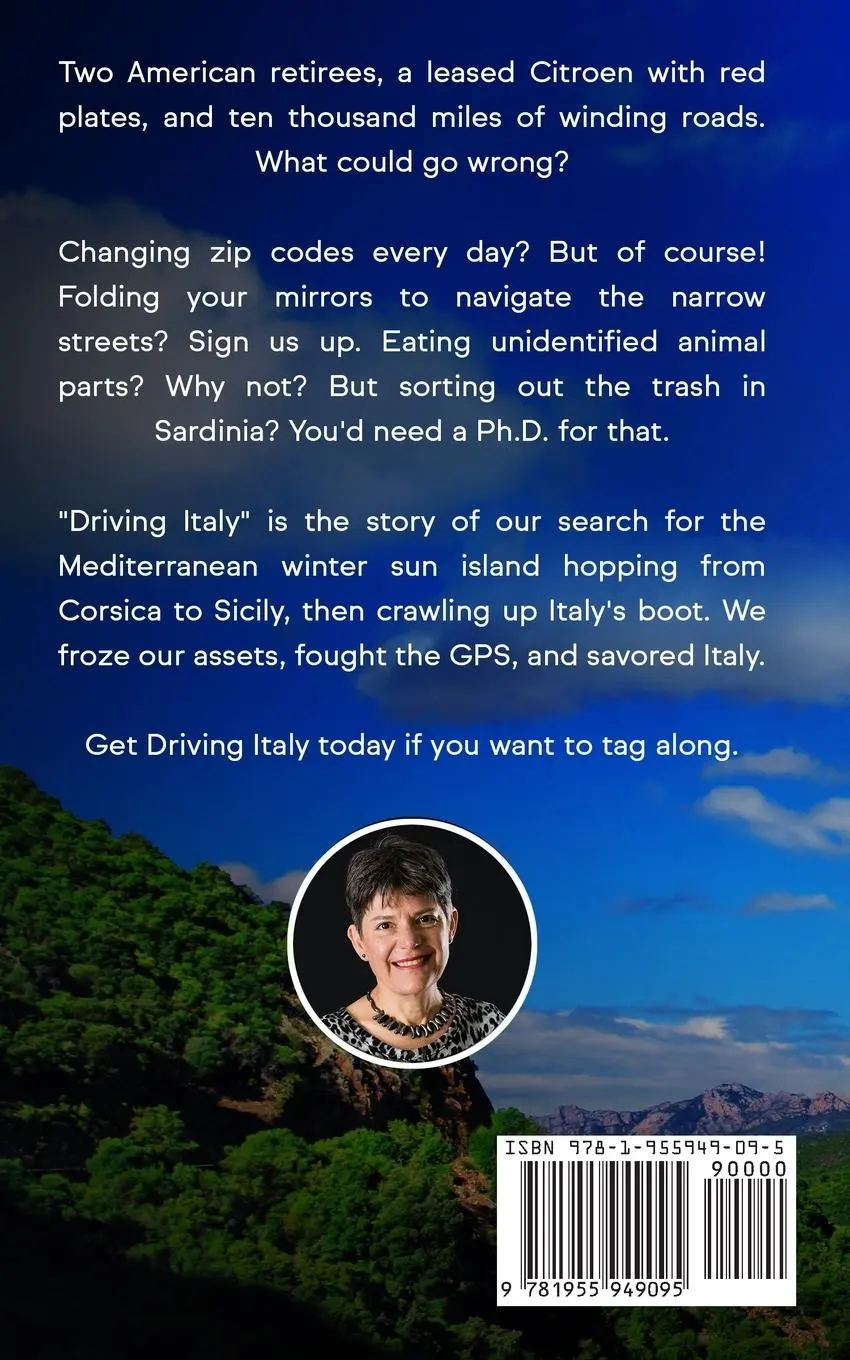 Rückseite: 9781955949095 | Driving Italy | Rada Jones | Taschenbuch | Englisch | 2023 | APOLODOR
