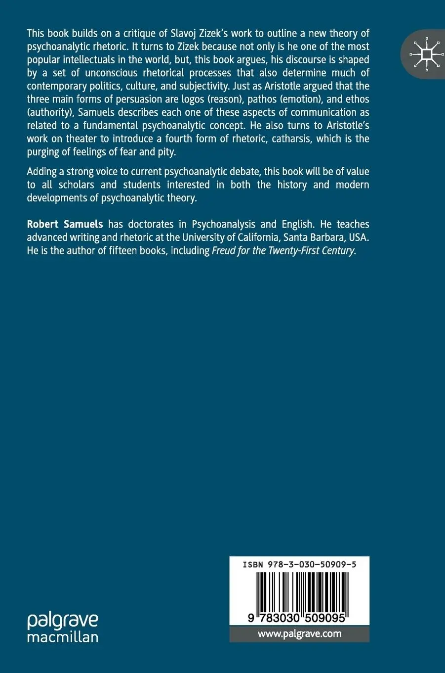 Rückseite: 9783030509095 | Zizek and the Rhetorical Unconscious | Robert Samuels | Buch | v