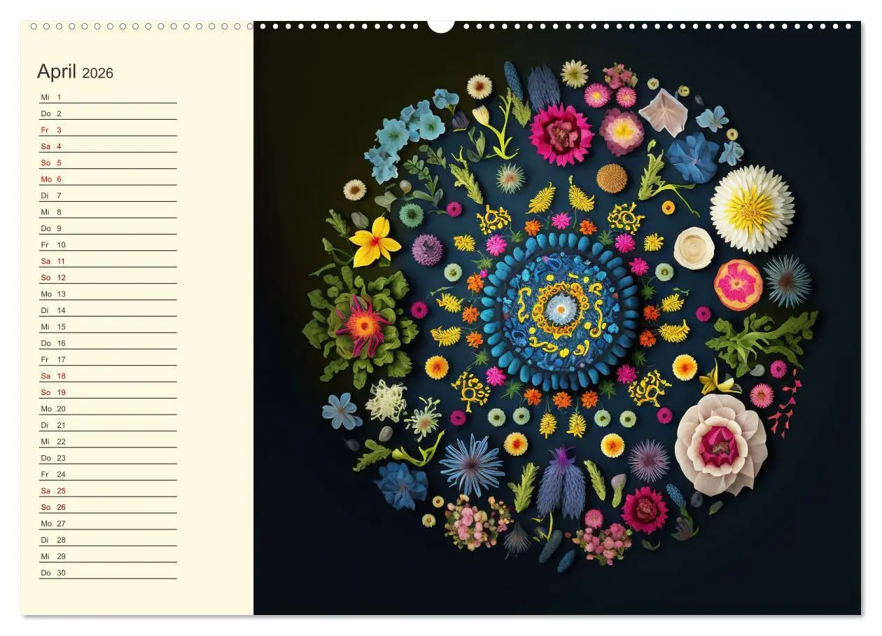 Bild: 9783457539095 | Jahresrunde Schönheiten (Wandkalender 2026 DIN A2 quer), CALVENDO...