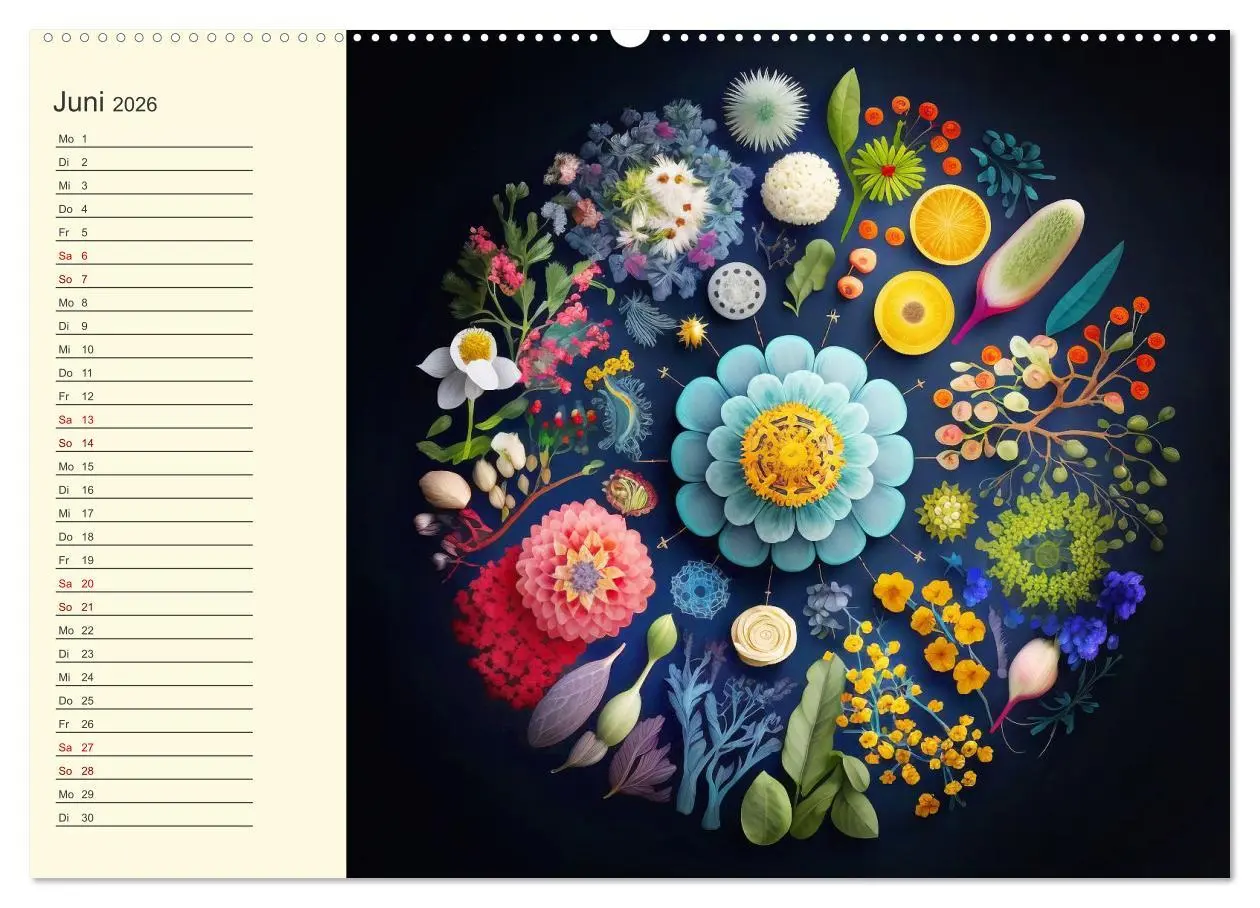 Bild: 9783457539095 | Jahresrunde Schönheiten (Wandkalender 2026 DIN A2 quer), CALVENDO...