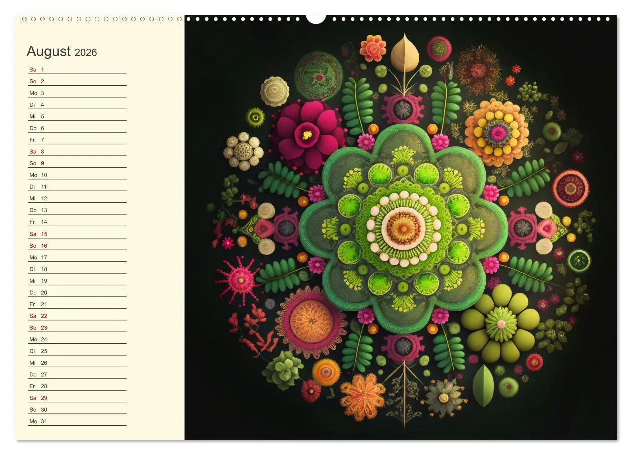 Bild: 9783457539095 | Jahresrunde Schönheiten (Wandkalender 2026 DIN A2 quer), CALVENDO...