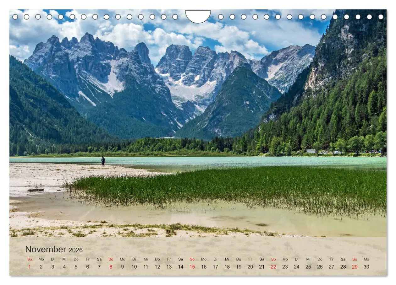 Bild: 9783457779095 | Dolomiten - Bezaubernde Giganten (Wandkalender 2026 DIN A4 quer),...