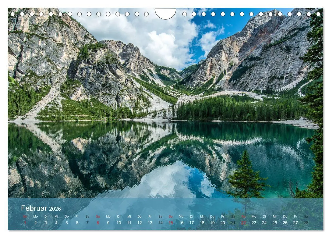 Bild: 9783457779095 | Dolomiten - Bezaubernde Giganten (Wandkalender 2026 DIN A4 quer),...
