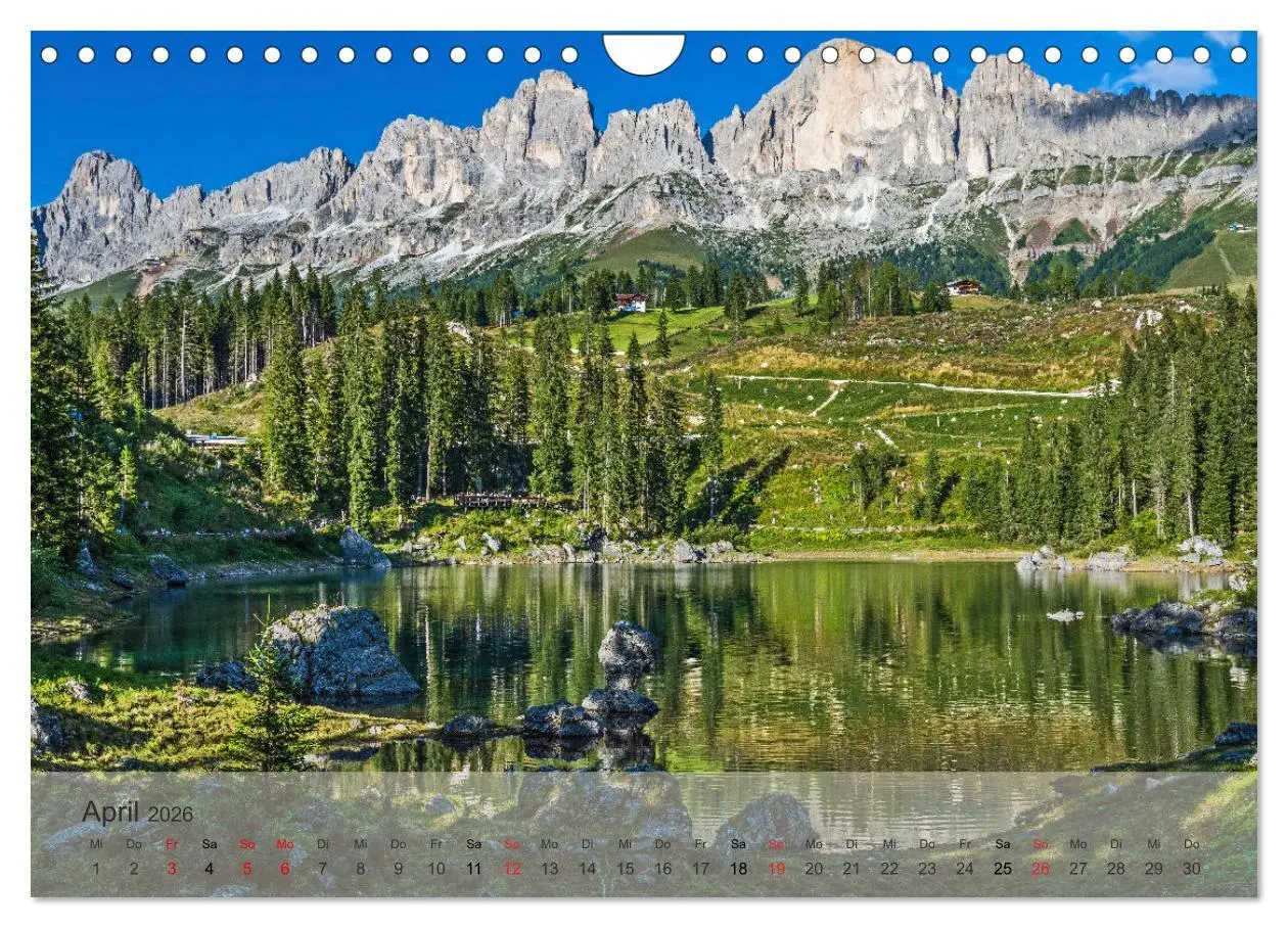 Bild: 9783457779095 | Dolomiten - Bezaubernde Giganten (Wandkalender 2026 DIN A4 quer),...