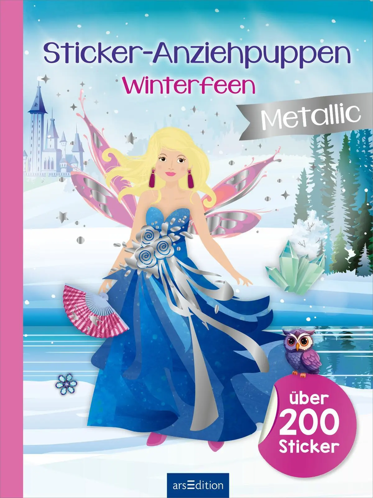 Bild: 9783845859095 | Sticker-Anziehpuppen Metallic - Winterfeen | Taschenbuch | 40 S.