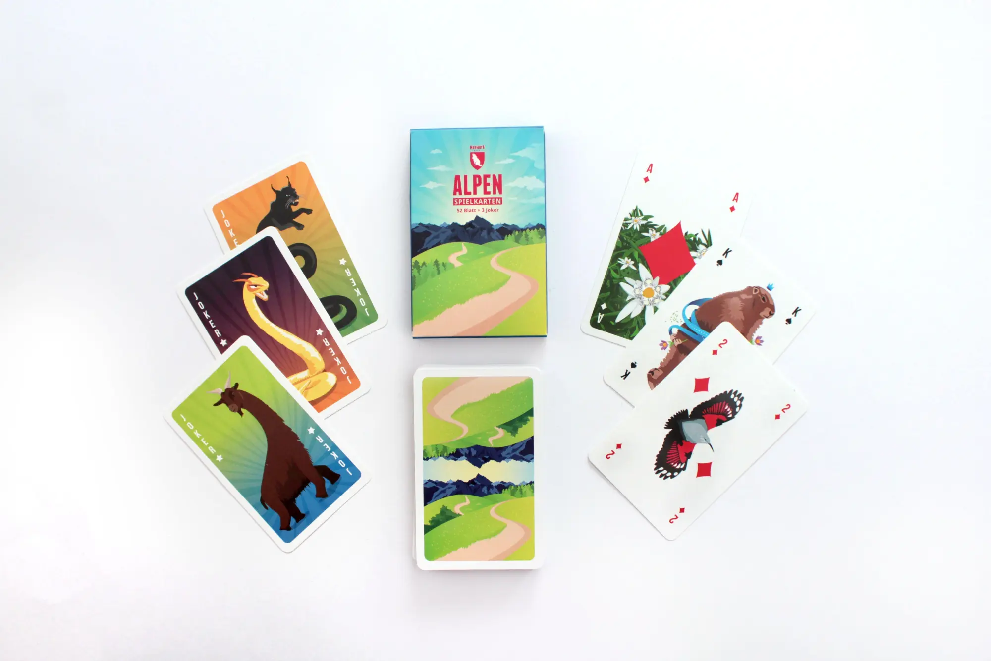 Bild: 769503159195 | Alpen Spielkarten | Stefan Spiegel | Deutsch | 2024