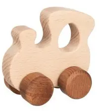 Cover: 4013594559195 | Goki 55919 - Lokomotive, goki nature, Greiflok, Holz, 9,5 cm | 55919