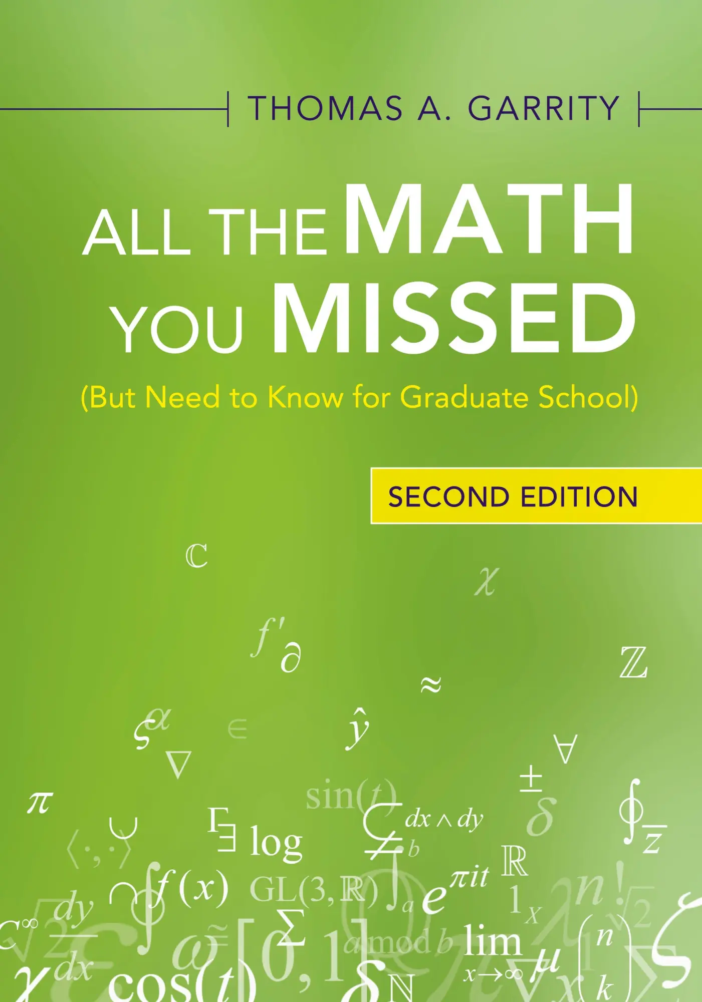 Cover: 9781009009195 | All the Math You Missed | Thomas A. Garrity | Taschenbuch | Englisch