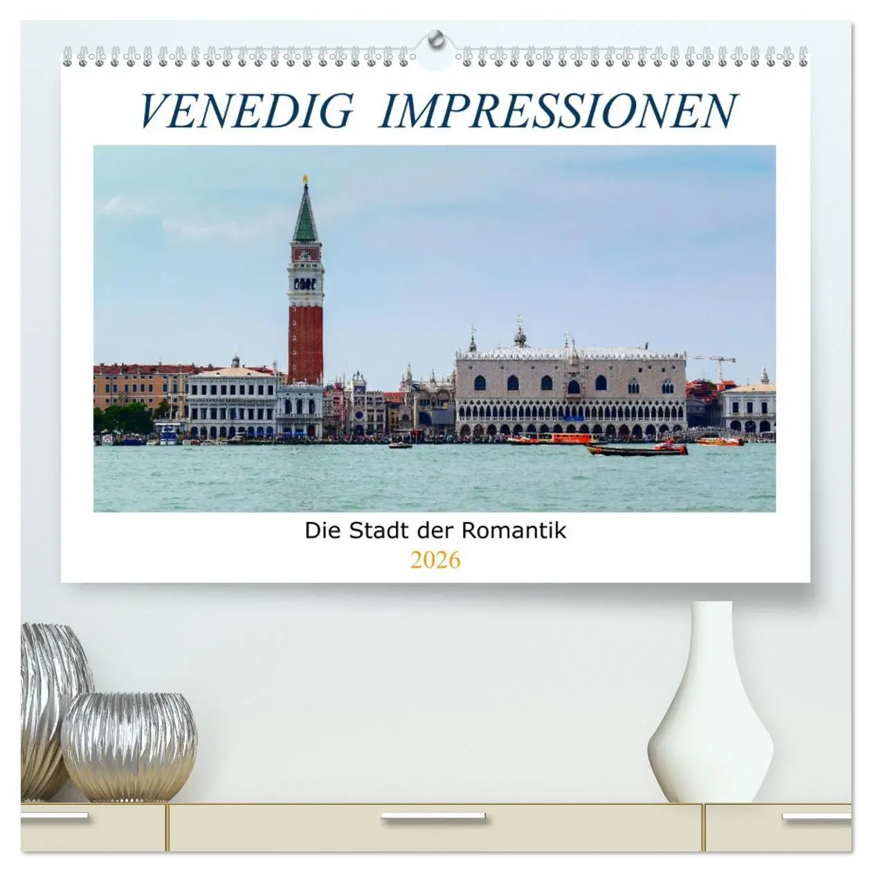 Cover: 9783457459195 | Venedig Impressionen (hochwertiger Premium Wandkalender 2026 DIN A2...