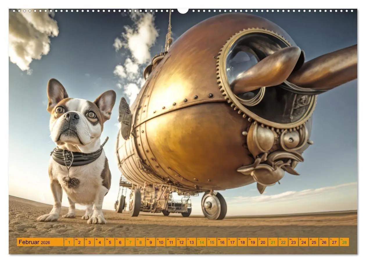 Bild: 9783457529195 | Steampunk Retro Romantik (Wandkalender 2026 DIN A2 quer), CALVENDO...